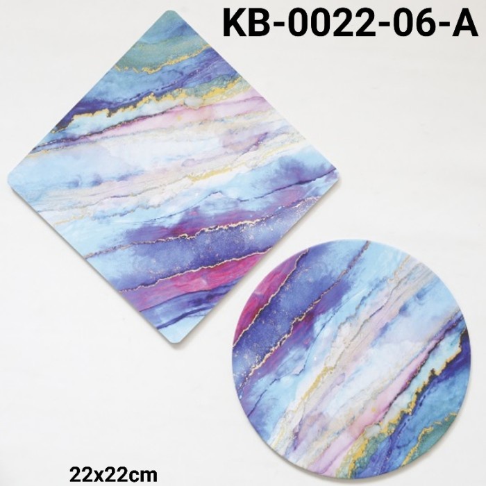 

GR-KB-0022-06 GROUP 1 CAKE BOARD TATAKAN KUE KOTAK BULAT 22CM MARBLE DISKON GEDE