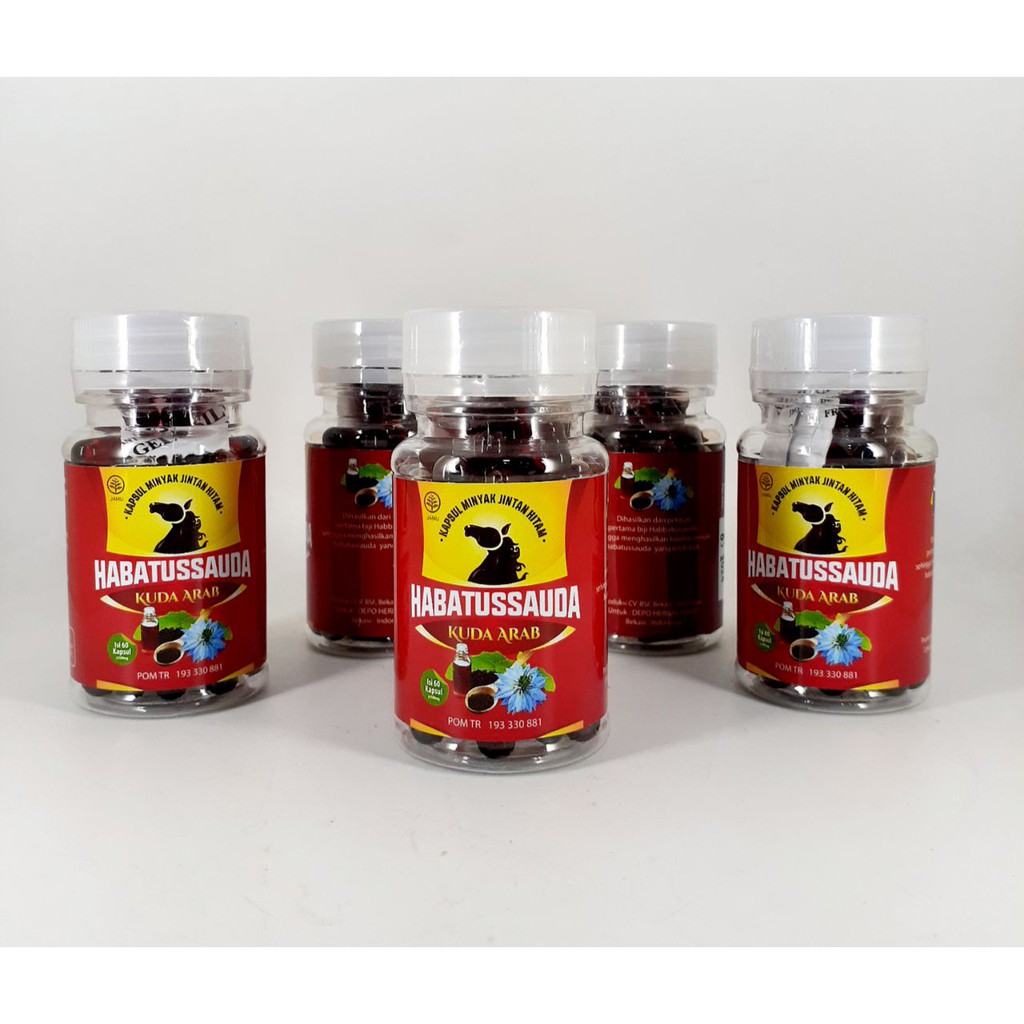 

Kapsul Minyak Jinten Hitam / Habasyah Pure Cap Kuda Arab 60 Caps