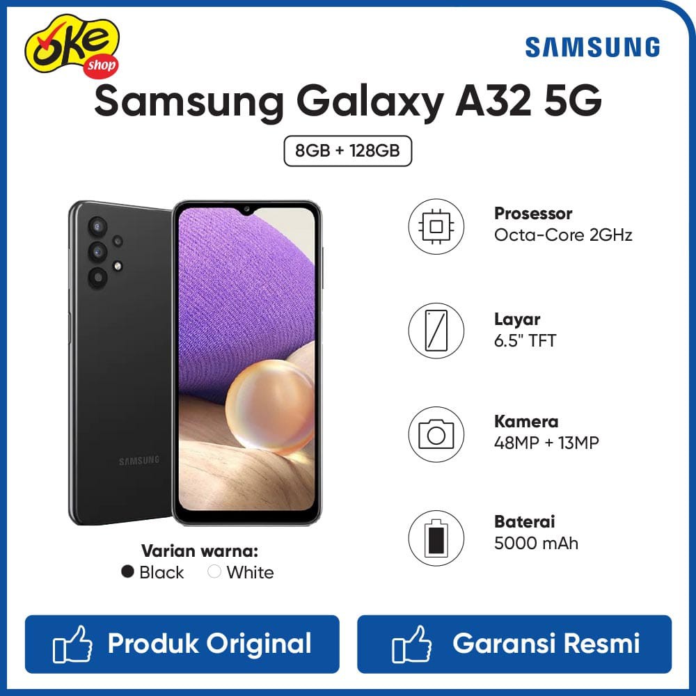 Samsung Galaxy A32 5G Smartphone (8GB / 128GB)