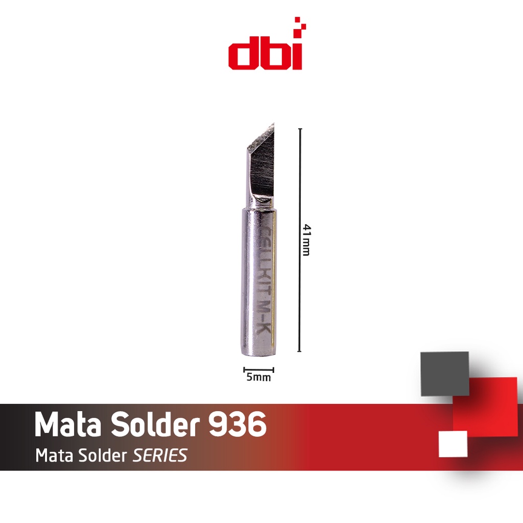 Paket Mata Solder 936 (Lancip, Bengkok, Pisau)