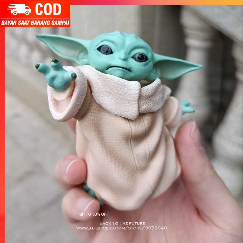 (100% BARANG ORI) Mainan Anak Star Wars Baby Yoda Children Toy - X-0120