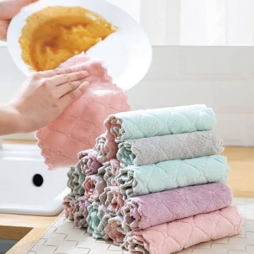 lap anti minyak / lap dapur microfiber murah