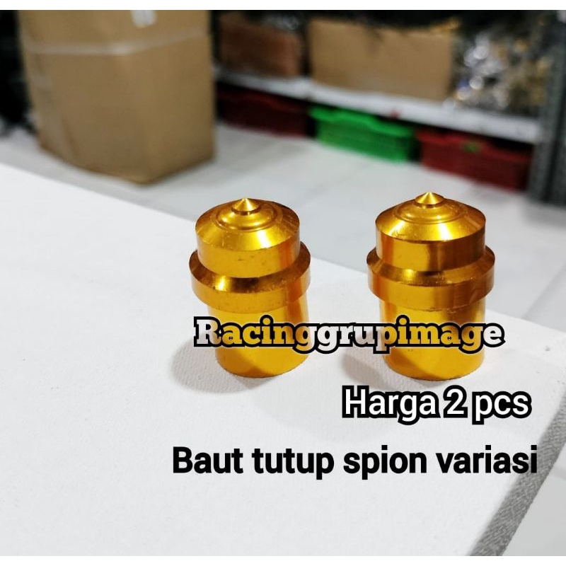 Baut Lubang Spion Baut Tutup Lubang Spion CNC Premium Yamaha