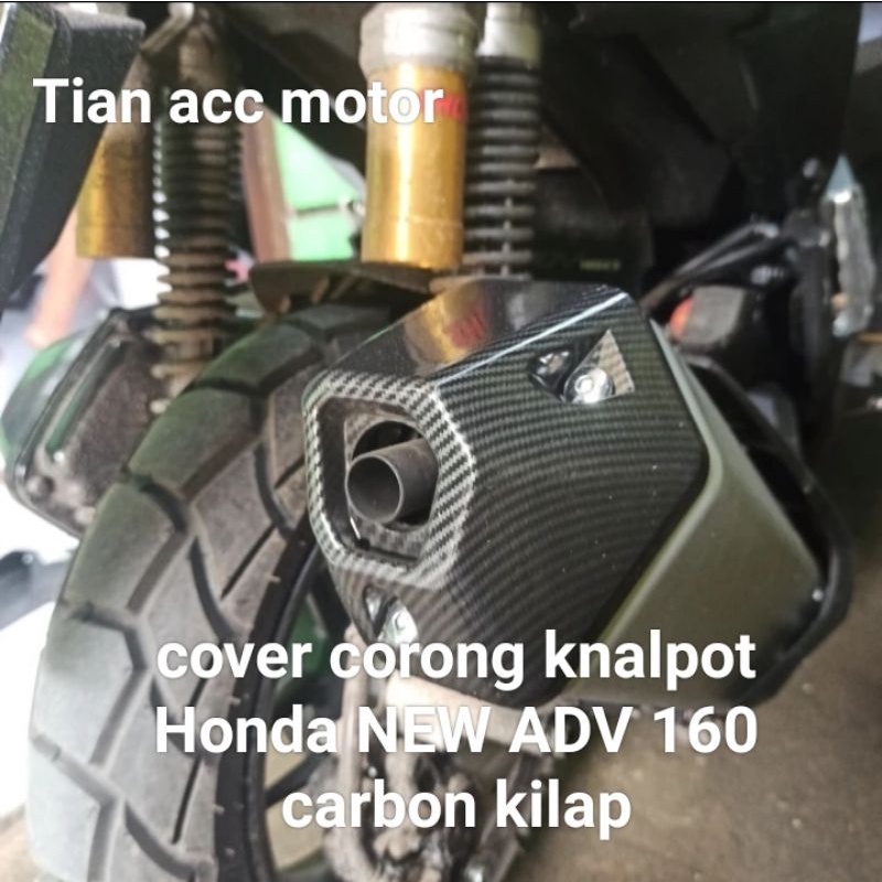 cover corong knalpot tutup corong knalpot Honda NEW ADV 160