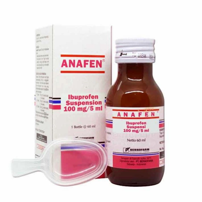 

ANAFEN SYRUP SYR SIRUP SUSPENSI SUSP 100MG/5ML 60ML / BOTOL MANJUR