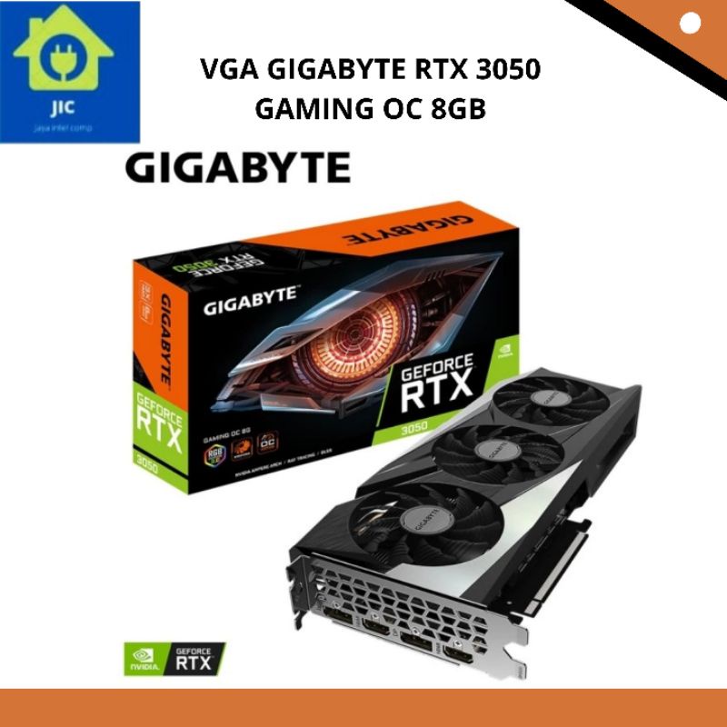 VGA GIGABYTE RTX 3050 GAMING OC 8GB