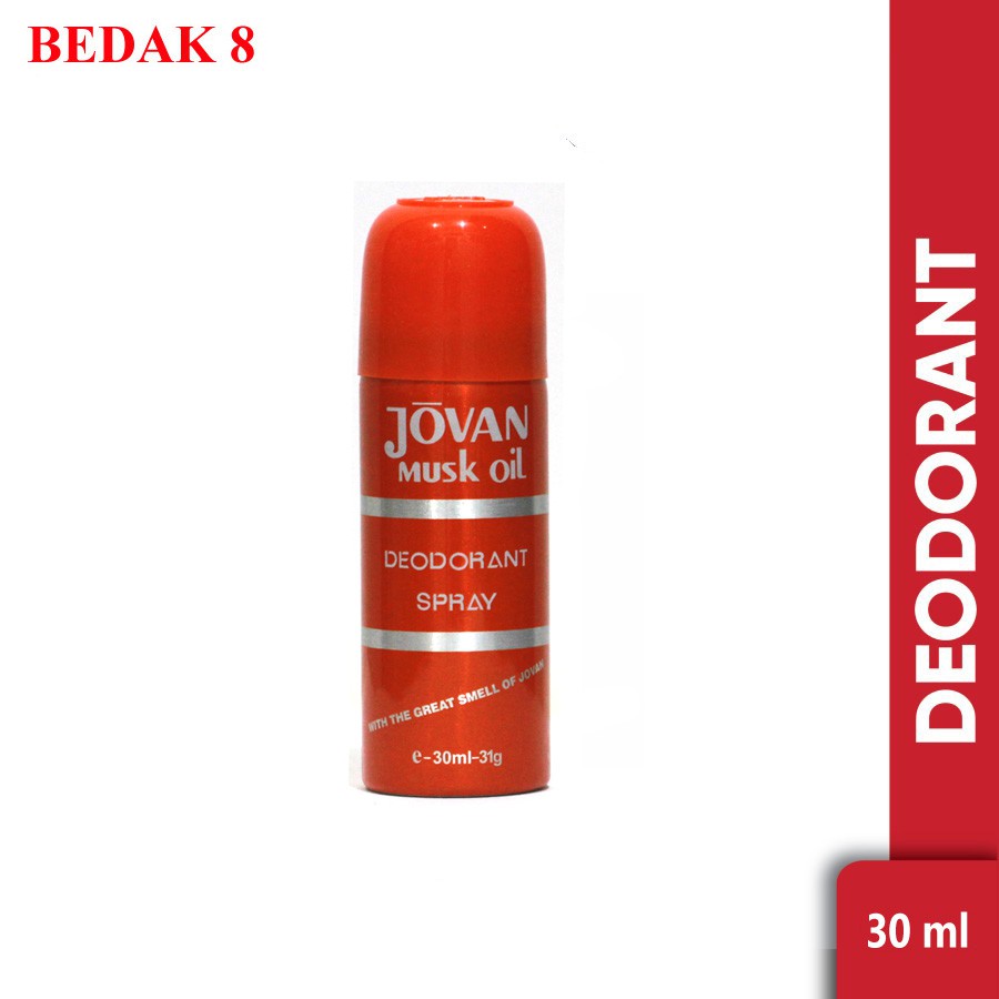 JOVAN MUSK OIL DEODORANT SPRAY 30 ML ORANGE