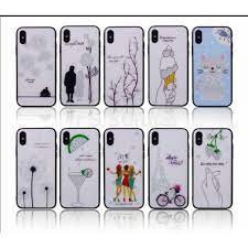 CASE REALME 5 PRO,REALME 3 PRO,REALME XT,REALME X HARD CASE KACA MOTIF GAMBAR GLOW IN DRAK