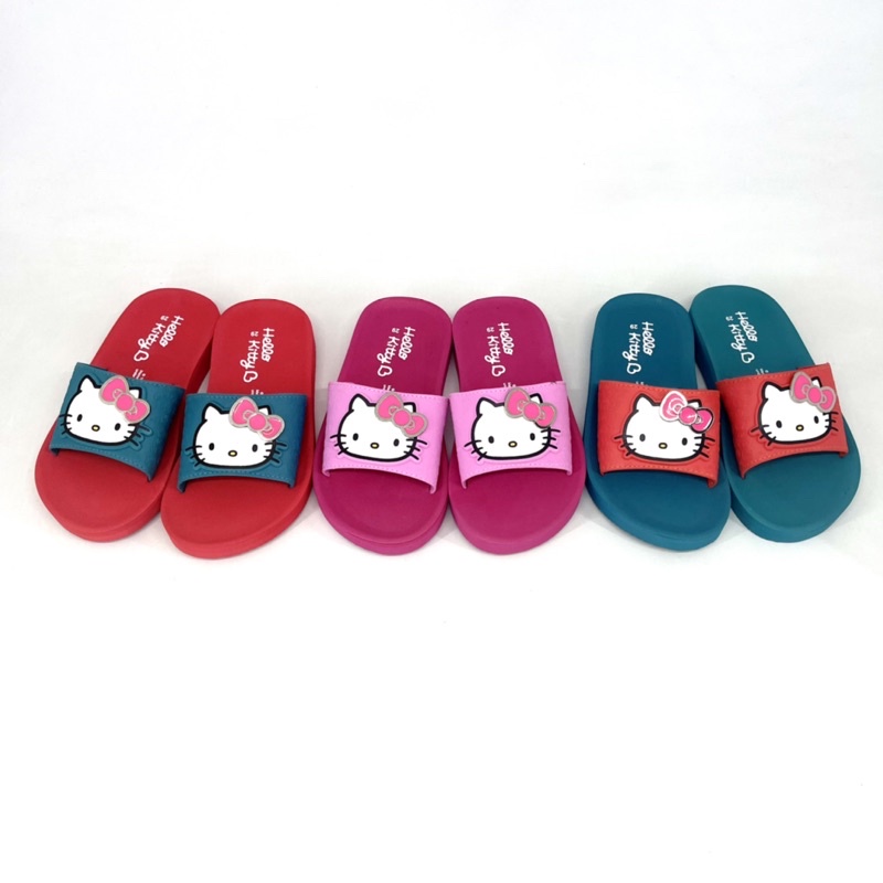 Sandal Slop / Sandal Slide Anak Perempuan ANDO HELLO KITTY HK 301 AK (28-32)