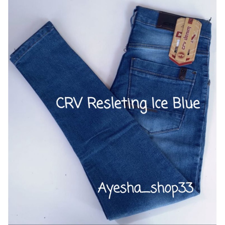 Celana Panjang Skinny Jeans Resleting Crv