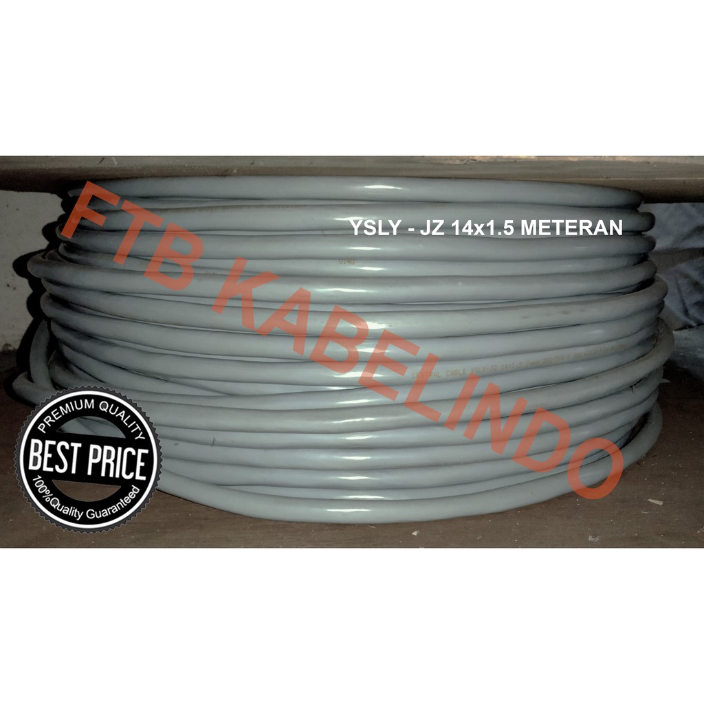 YSLY-JZ 14x1,5 Sqmm 500V CentralKabel ( Delta YSLY-JZ 14x1.5mm YSLY 14x1,5mm YSLY 14x1.5 KABEL KONTR