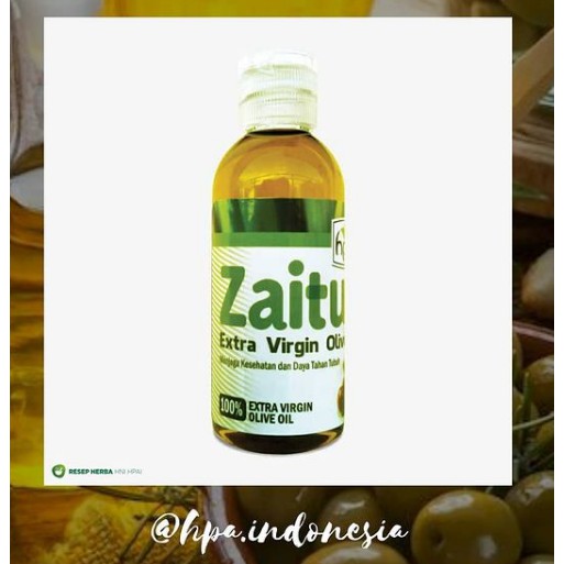 

VCO/Virgin Olive Oil / MINYAK ZAITUN / EXTRA VIRGIN OLIVE OIL 60ml by HPAI