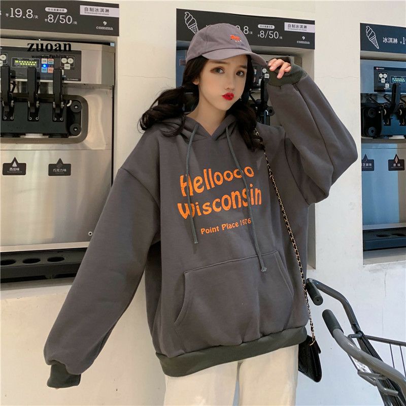 S - XXXXXXL(6XL) Hoodie Korean Style HELLOO Hay Cute BIG SIZE OVERSIZE 6XL 5XL 4XL XXXXL XXXL 2XL XL L M Jaket Sweater Hello Wisconsin Jumbo Pria Wanita Fleece Premium Peach Orange Dusty Pink Denim Blue Harajuku Street Style