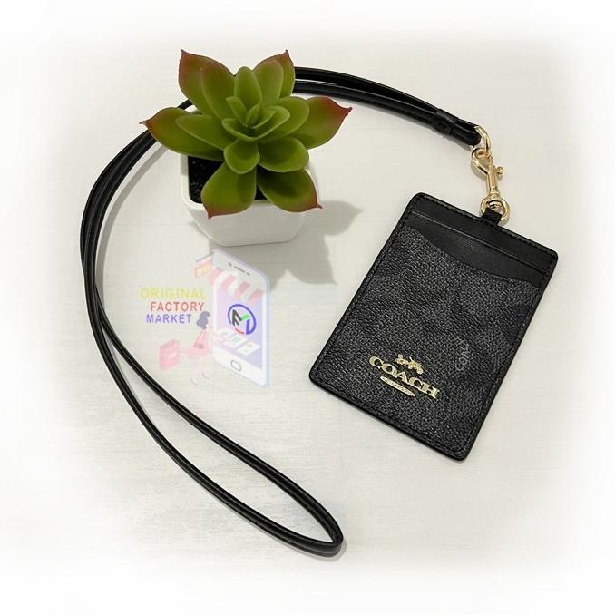 

Office & Stationery | Document Organizer | Lanyard C0Ach Id Lanyard Tag 65573 Signature Canvas Black Colorblock | Best Seller
