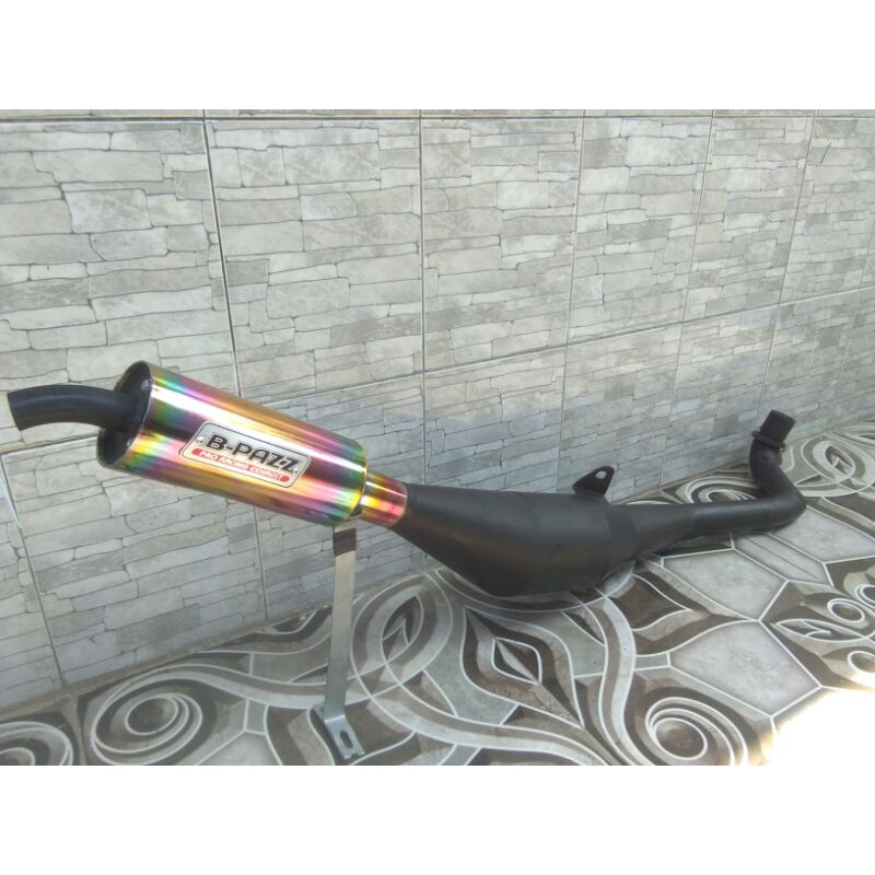 Knalpot  racing FIZ R full croom  RC100 tornado zigma alfa satria 2tak-4