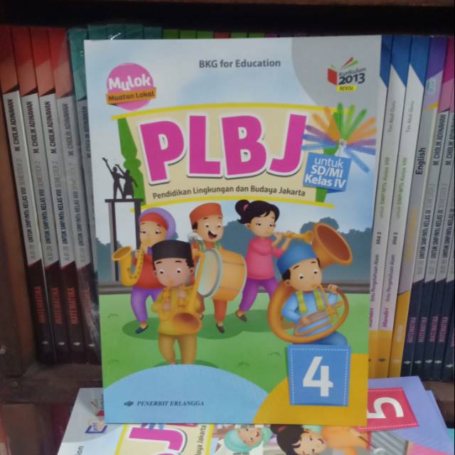 Buku Plbj Kelas 4 Sd Mi K13n Erlangga Shopee Indonesia