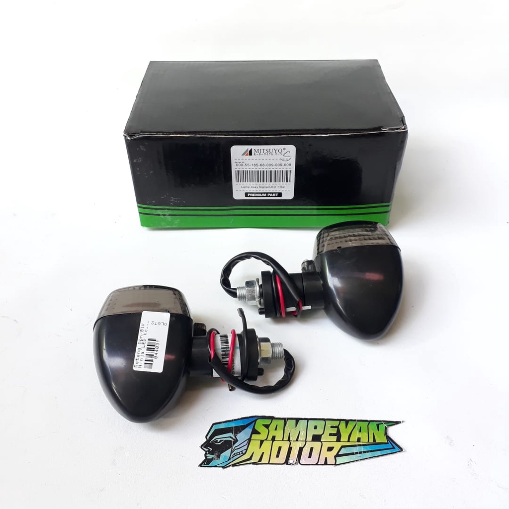 Sein Sen Reteng Depan Belakang Ninja Kaca Smoke Mitsuyo