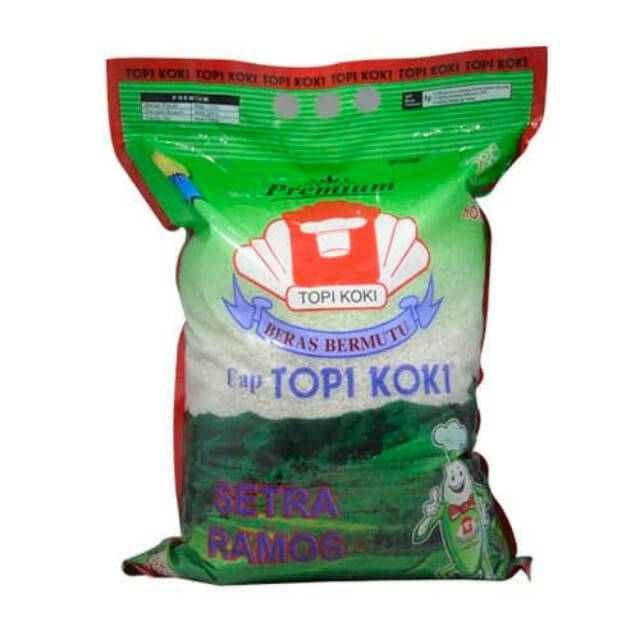 

Topi Koki Beras Ramos 5 Kg