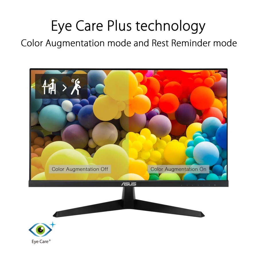 Monitor LED Asus VY249HE 24&quot; IPS 1080p 75hz VGA HDMI Speaker Eye care NEW