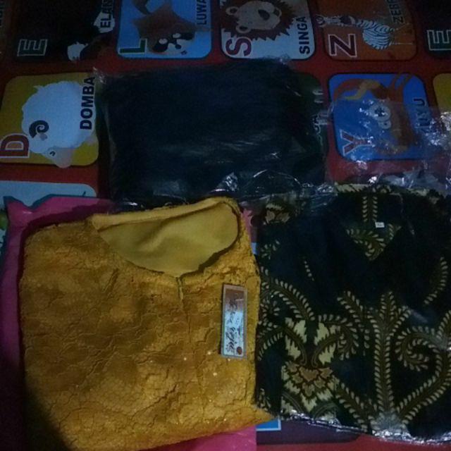 Batik Couple Gamis Brokat Syahrini Barack - Asmaradhana