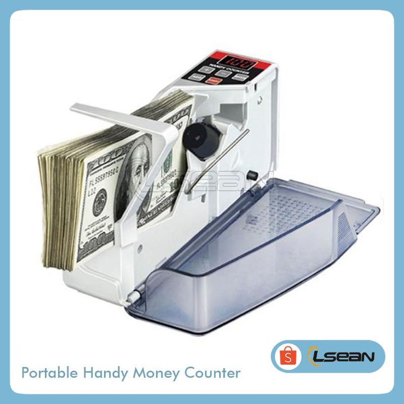 MESIN PENGHITUNG UANG KERTAS MINI| MONEY HANDY COUNTER PORTABLE