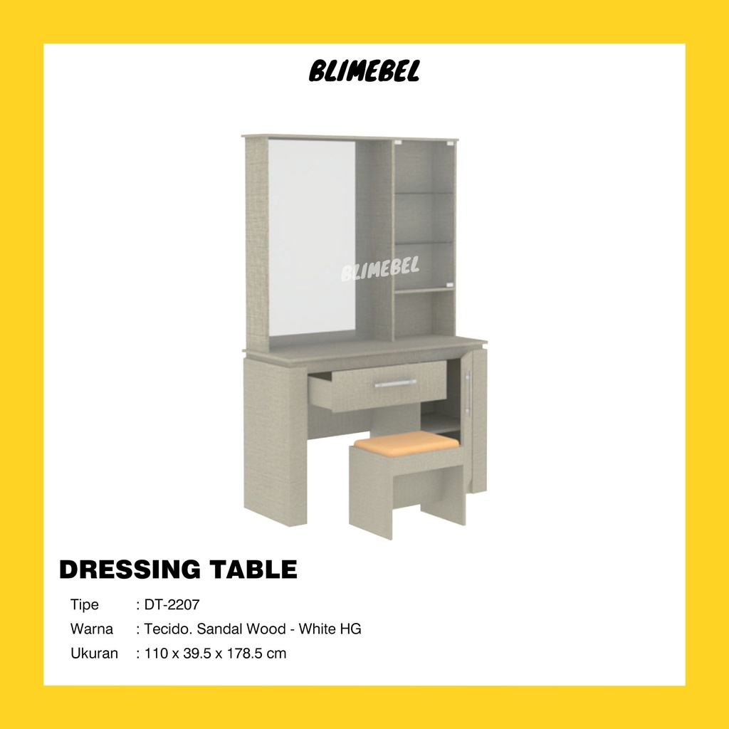 Meja Rias Seri Manhattan DT-2207 - EXPO