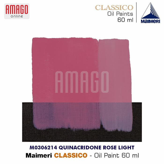 MAIMERI Classico -Oil Paint - Quinacridone Rose Light - 60ml- M0306214