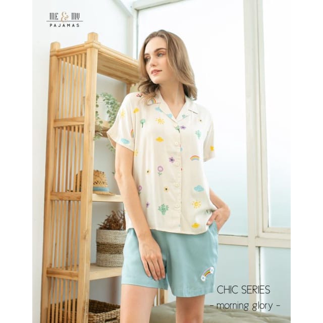 BEFAST - ZEC OOTD Kemeja IRA / Daylight Cute Shirt / Kemeja Wanita keluaran terbaru / Atasan lengan Pendek / Kemeja Motif / Fashion Wanita Remaja Kekinian / Kemeja Trendy / Pakaian Wanita Casual / Kem Bisa Di Jadikan Outer