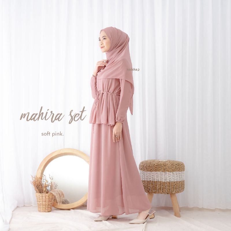 MahiraSet GamisSetPolos/GamisSyari/GamisCeruty/DressSetPolos/DressSyari/DressCeruty/GamisTerbaru/Gam