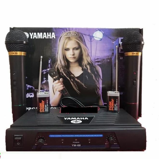 Mic Yamaha Ym 66 Wireless Microphone