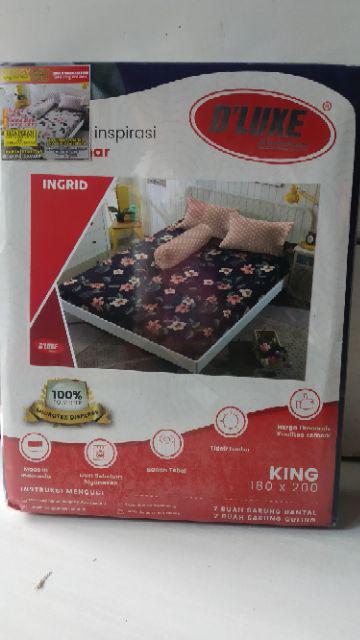 Sprei Kintakun 160 Motif Almafi / Celestia / Hawaian / Catline / Caroline /bunny