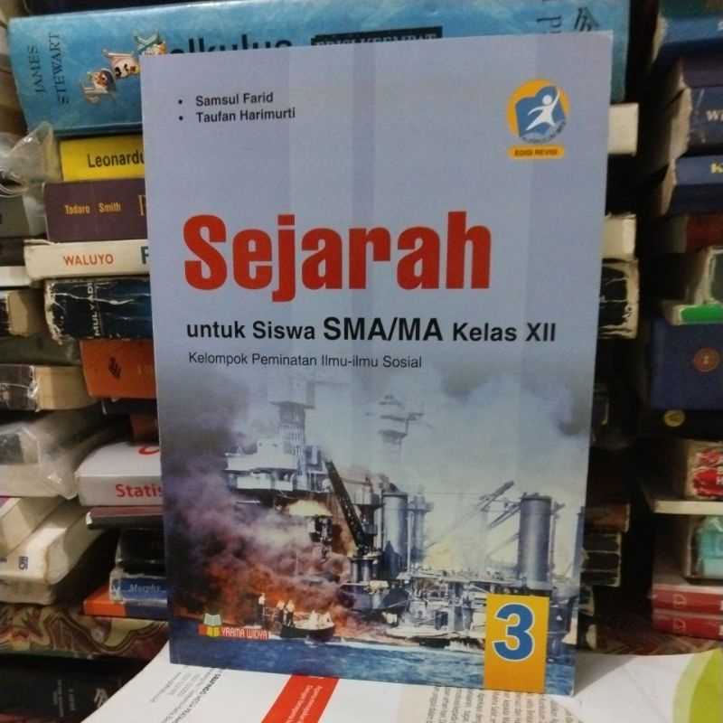 Jual Buku Sejarah Kelas Xii Sma Ma Revisi Yrama Widya Shopee