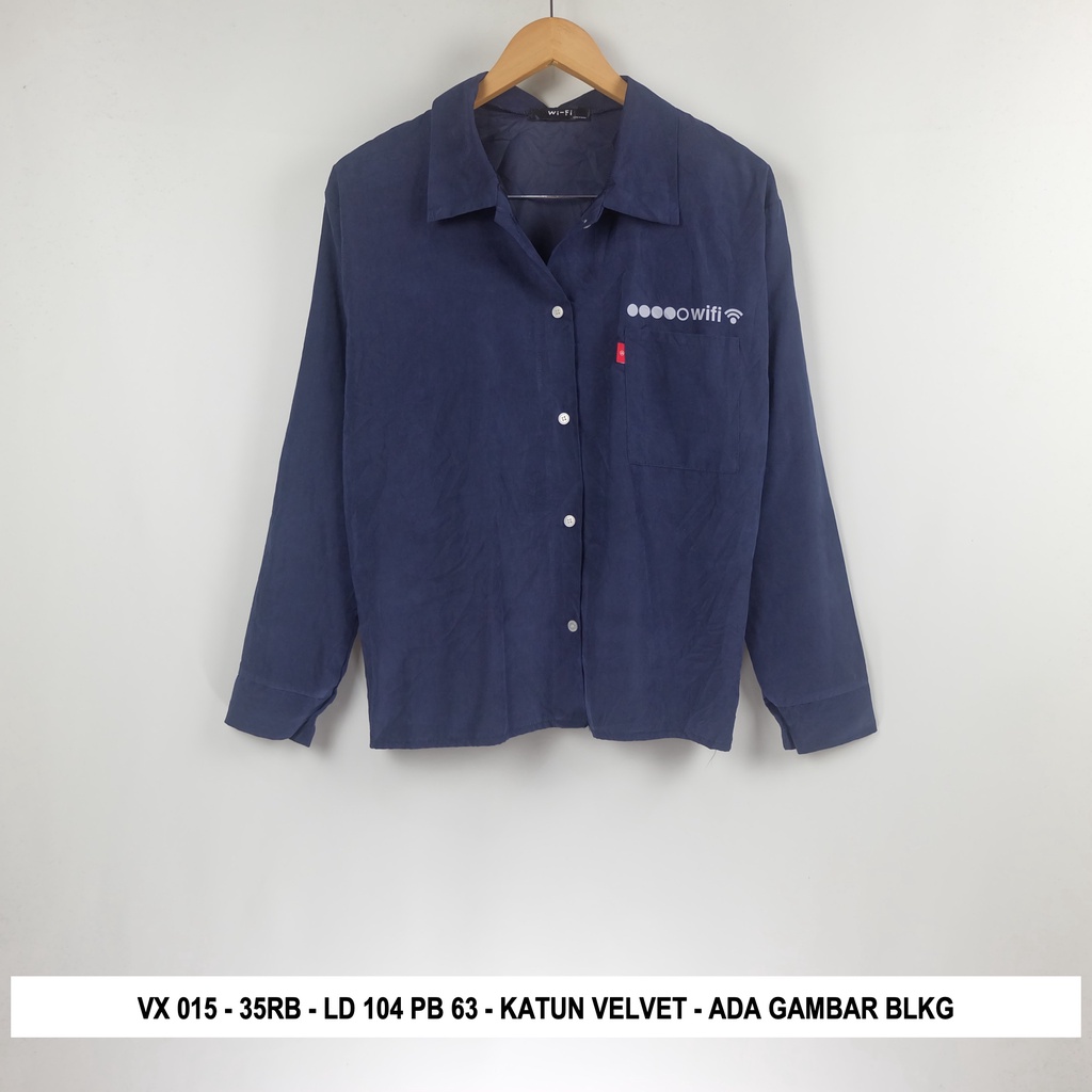 Thrift Blouse Vintage | Kode V4-VX 015
