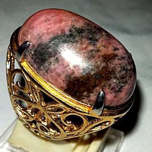 cincin batu giok red Borneo kalimantan