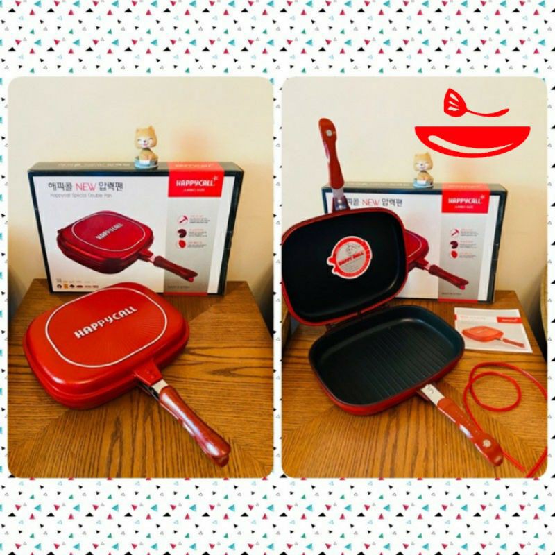 Happy Call 32cm Jumbo-Double Pan Korea GROSIR UNIK2