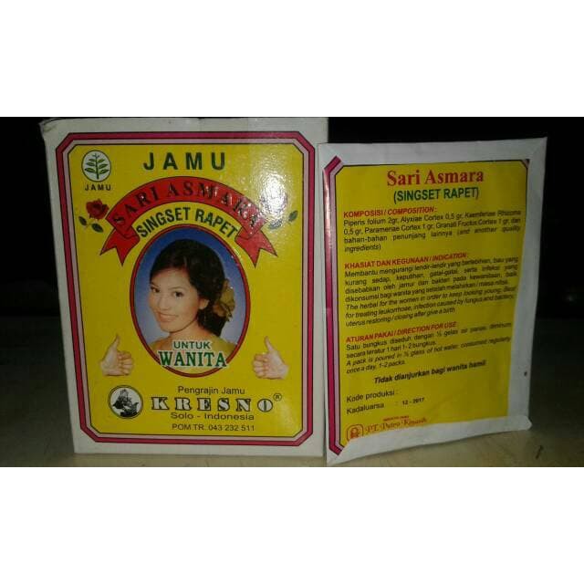 SARI ASMARA JAMU SINGSET RAPET UNTUK WANITA - ju818