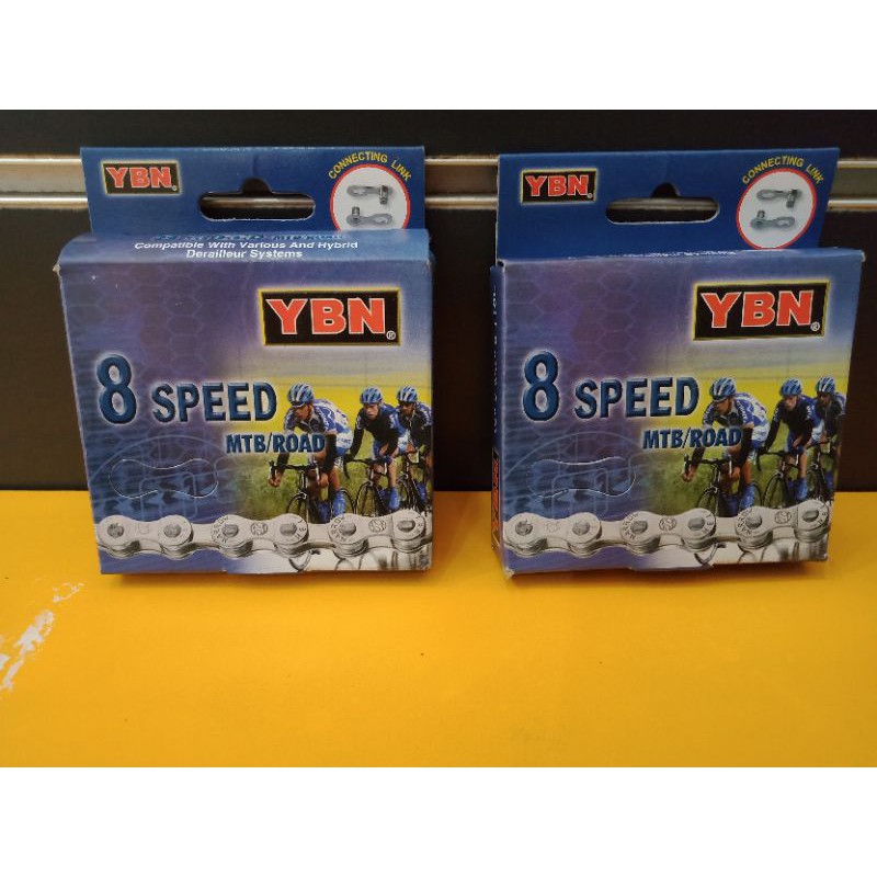 RANTAI SEPEDA YBN 8 SPEED MTB ROADBIKE
