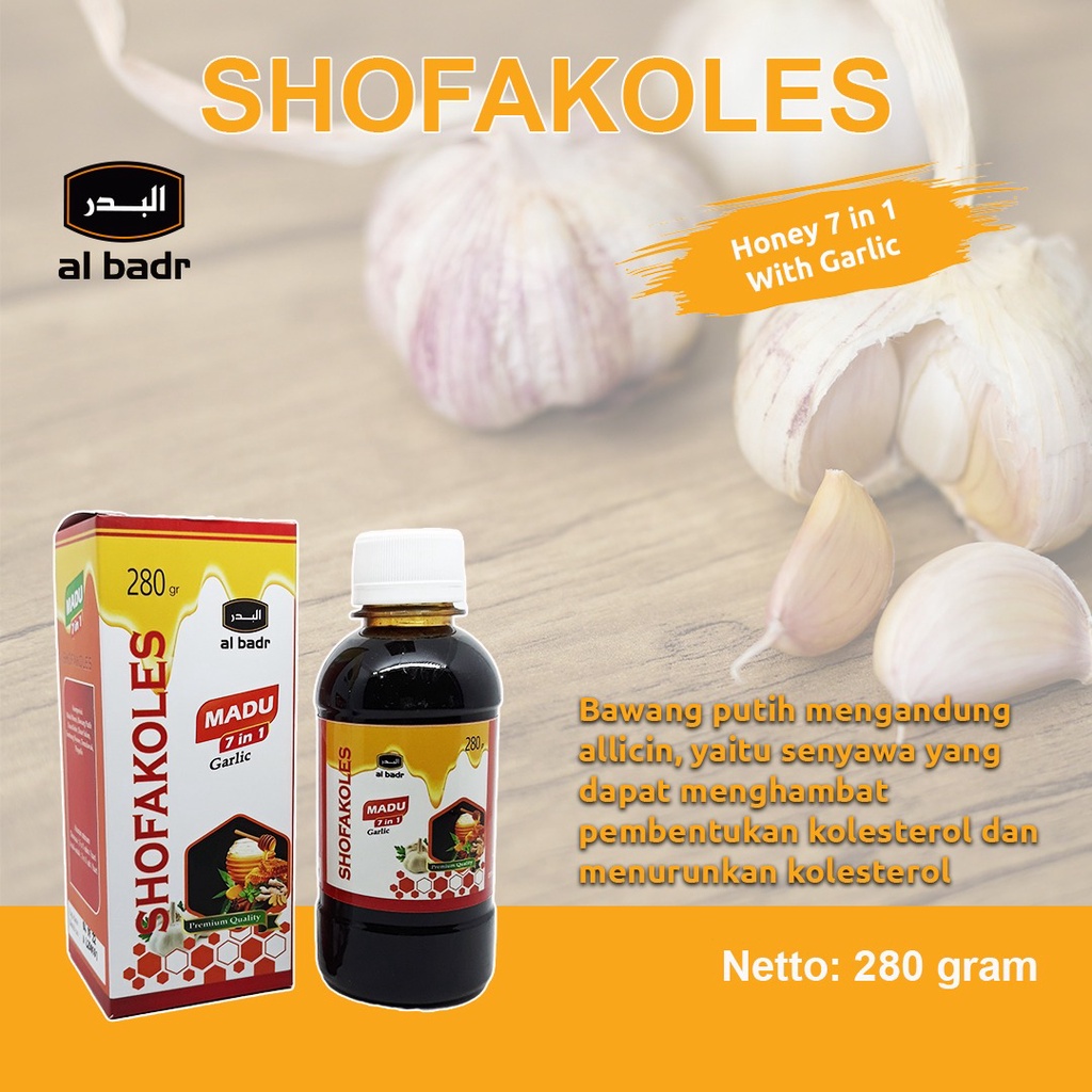 

Madu Garlic Herbal kolesterol dan hipertensi 350gr al adn
