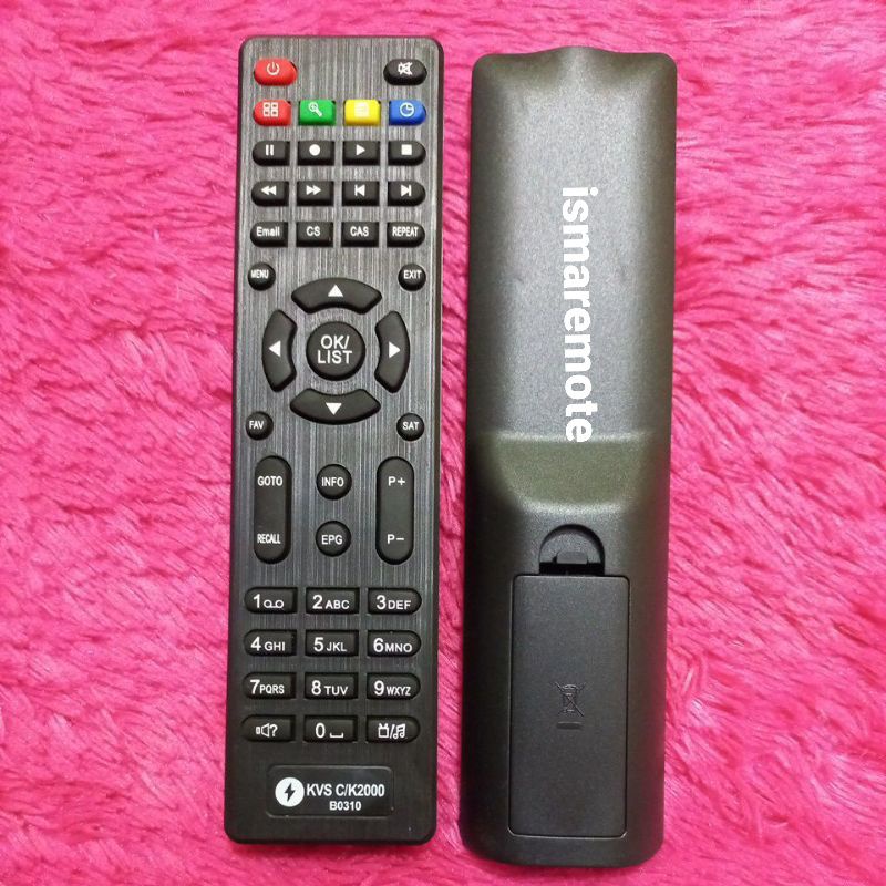 REMOTE REMOT RECEIVER PARABOLA K-VISION BROMO C2000/TOPAS TVTS2-39