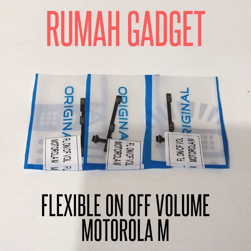 FLEXIBLE ON OFF VOLUME MOTOROLA M TOMBOL ON OFF VOLUME MOTOROLA M