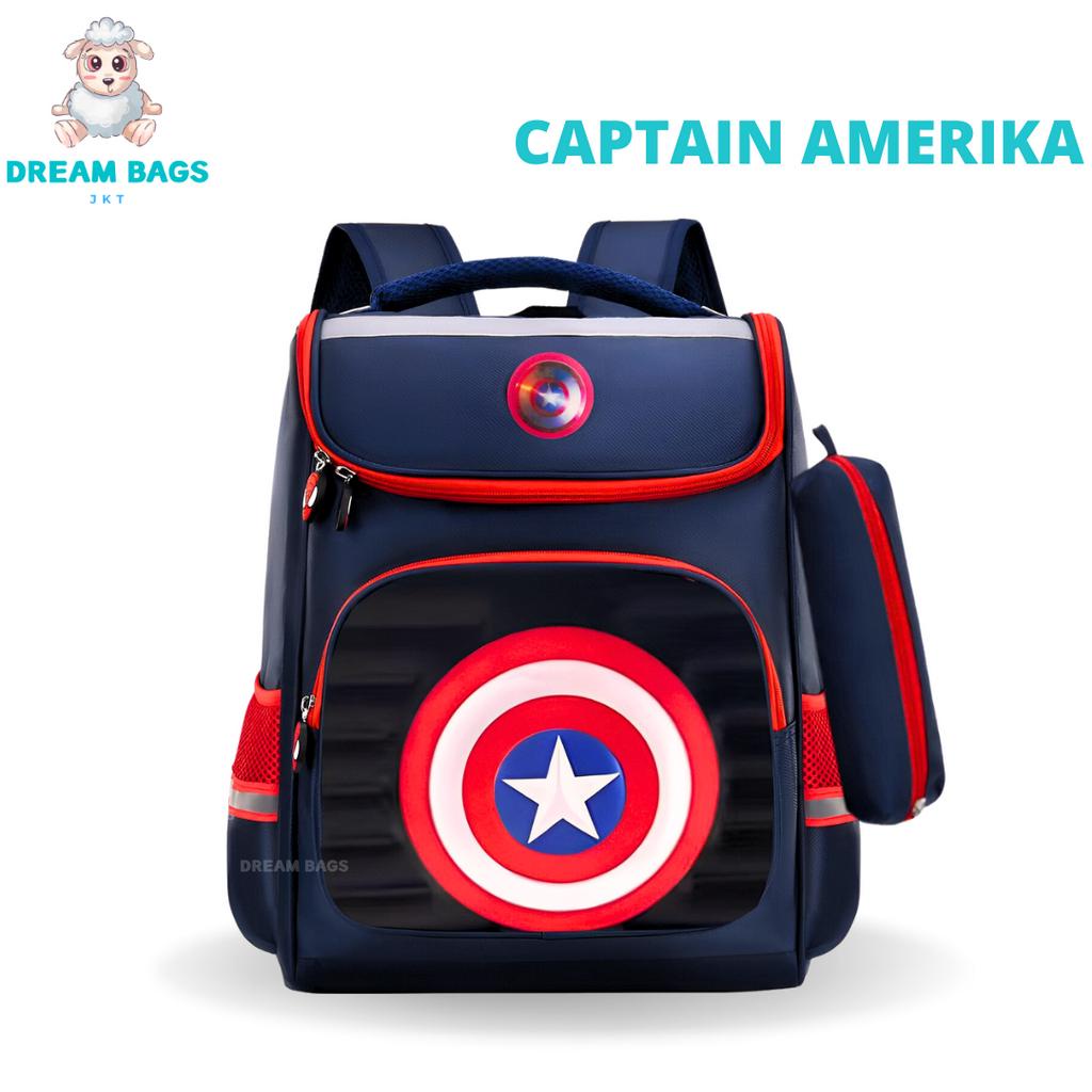 Dream Bags Tas Sekolah Anak SD Laki Laki Import DB2229 Ransel Anak Cowok
