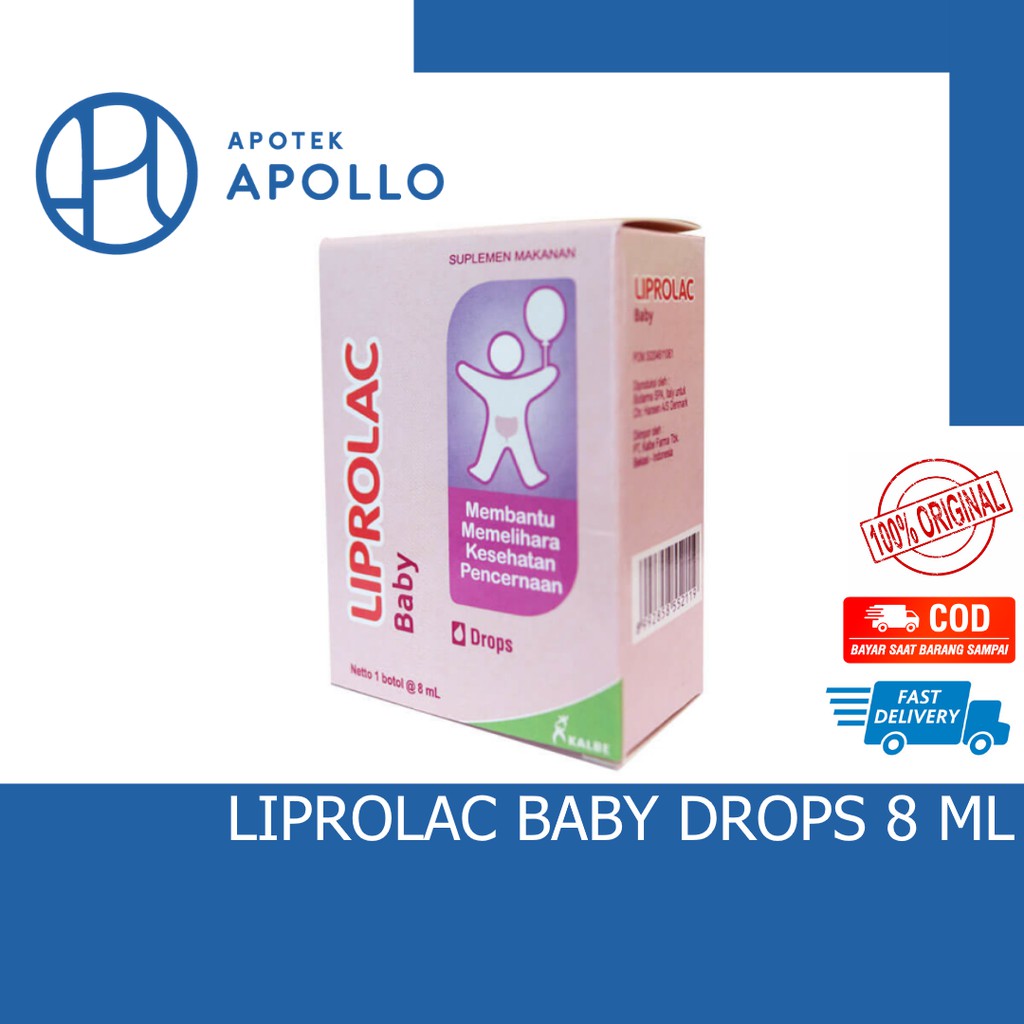 LIPROLAC BABY DROPS 8 ML