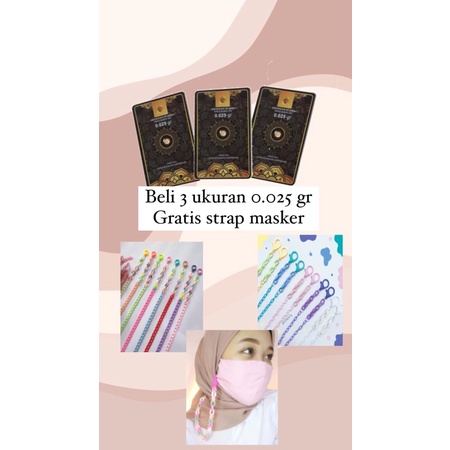 MiniGold free strap Masker || Antam || Emas