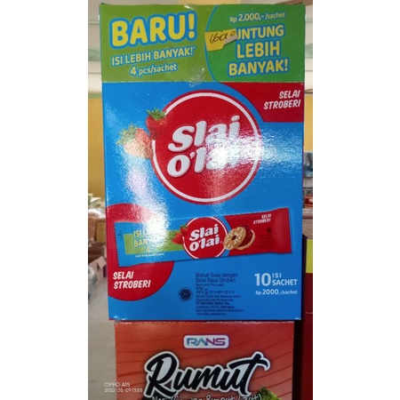 

Roma slai olai 32 gram 1 Box isi 10 sachet