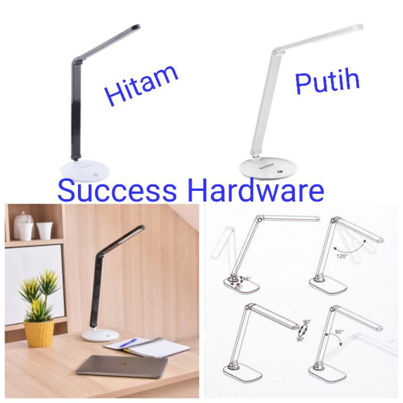 EGLARE LAMPU MEJA LED ICOLOR ECO - LAMPU MEJA BELAJAR - LAMPU KERJA