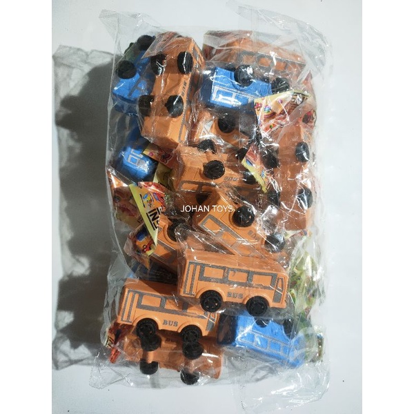 Mainan Mobil Bus isi 20Pcs