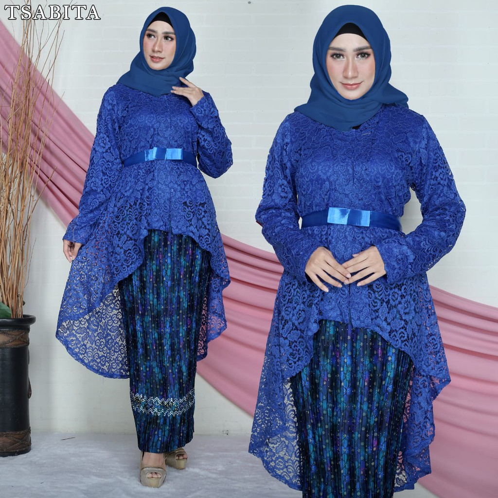 NEW KEBAYA KARTINI - KEBAYA FLOYANA PITA - KEBAYA MODERN - PAKAIAN TRADISIONAL - SET KEBAYA BRUKAT