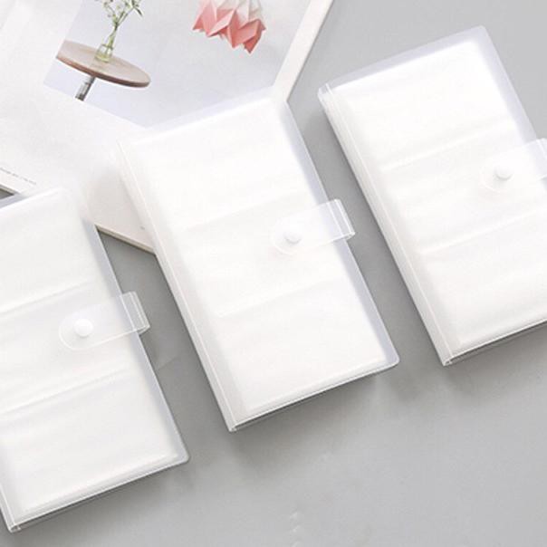 

transparent pvc album photocard polaroid photo lomo organizer kpop tempat antam LM logam mulia (ART.
