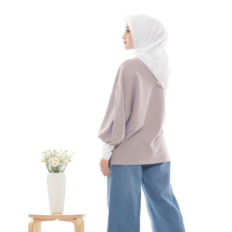 Biiu Blouse Atasan Fashion Wanita Oversize