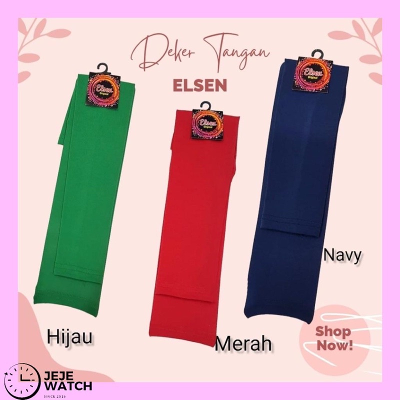 [COD]Ready Deker Elsen Tangan pria wanita manset tangan hijab trendy elastis/Handsock